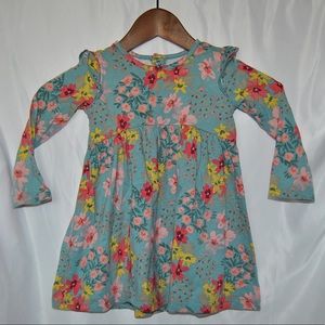24m Floral Long Sleeve Dress